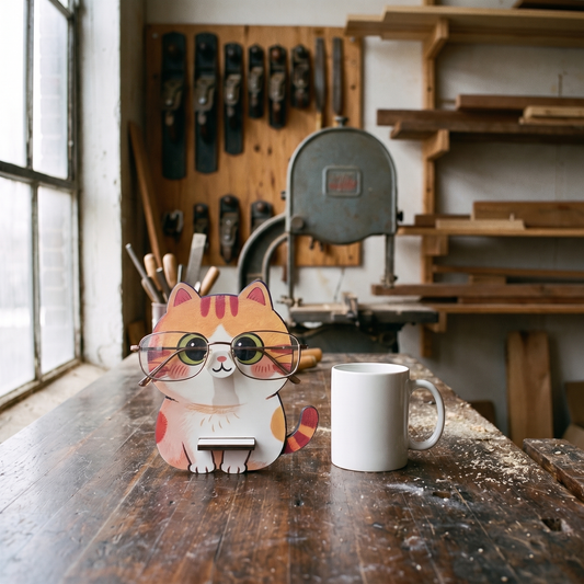 Walter's Wooden Eyeglass Holder