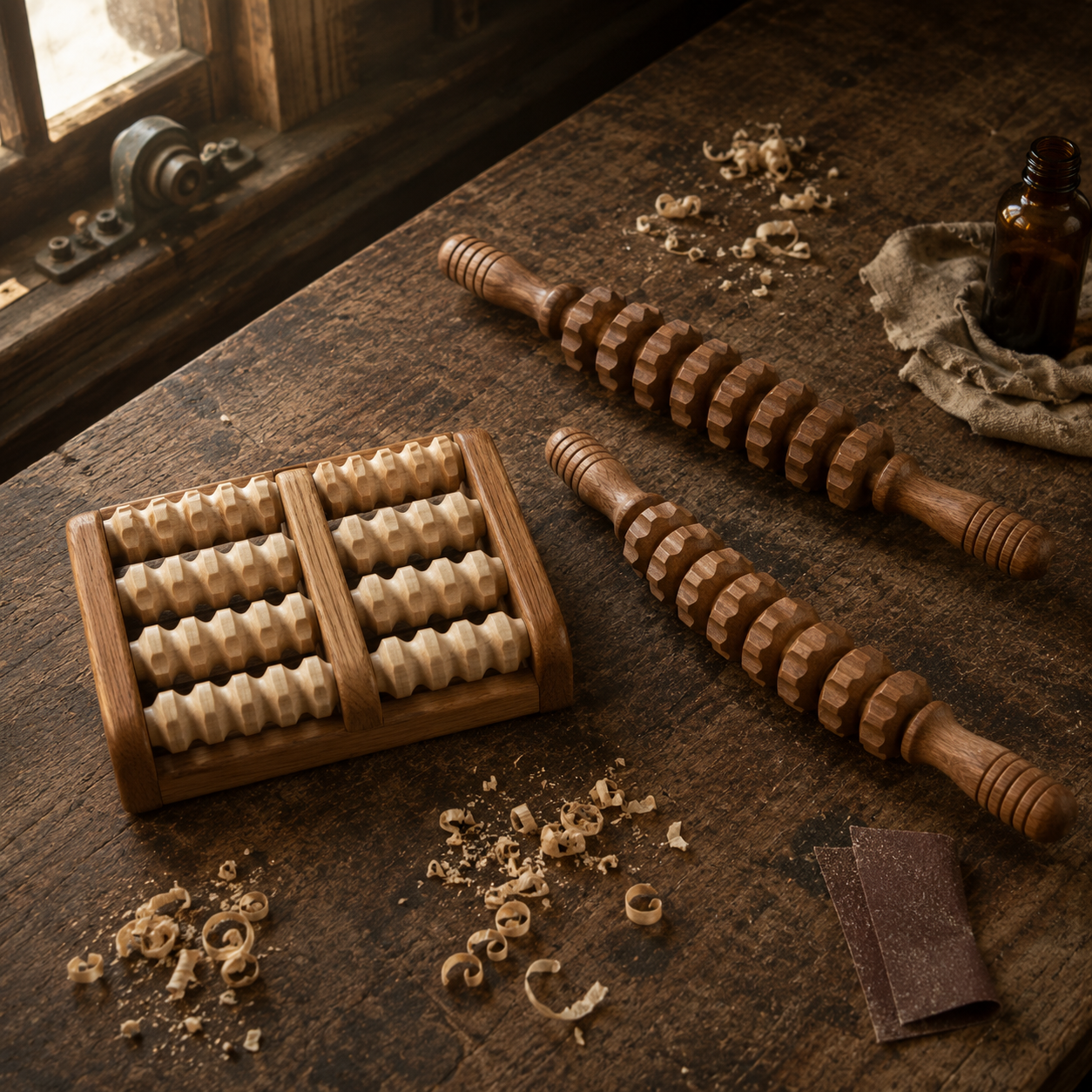 Peggy's Handcarved Rollers