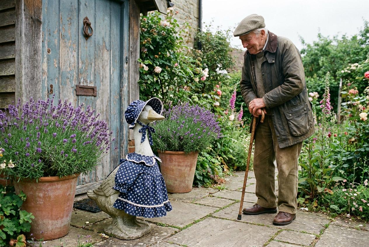 Goose with Costumes