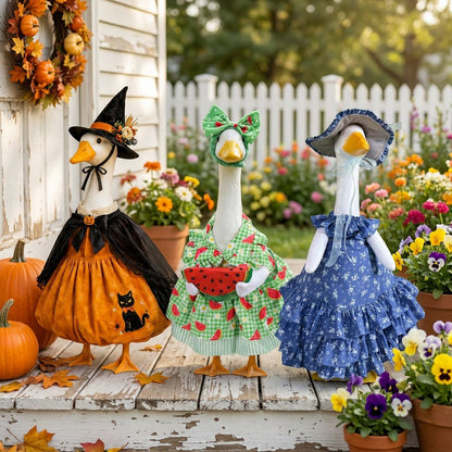 Goose with Costumes