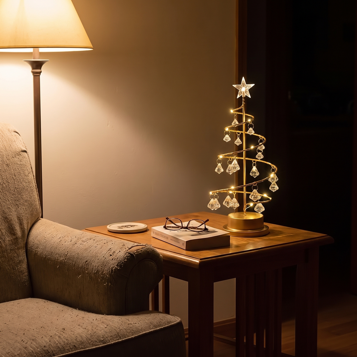 Nell's Handmade Wire Christmas Trees