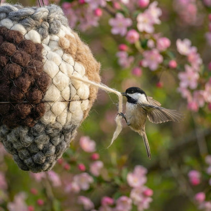 Carol's Alpaca-Wool Nesting Heart