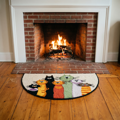 Edith's Handmade Cat Rug