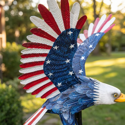 Brenda's Handmade Patriotic Eagle Garden Stake
