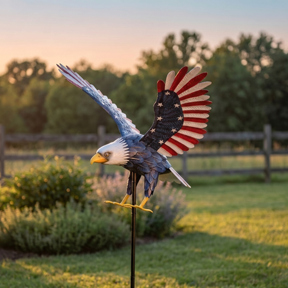 Brenda's Handmade Patriotic Eagle Garden Stake