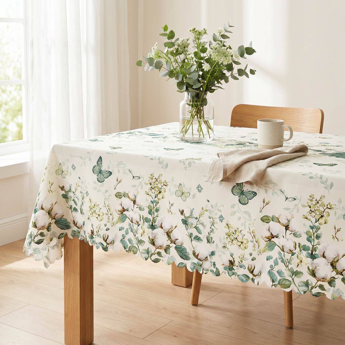 Linnea's Handwoven Tablecloth
