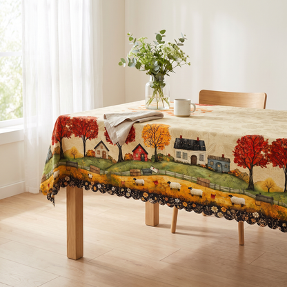 Linnea's Handwoven Tablecloth