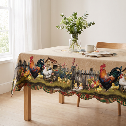 Linnea's Handwoven Tablecloth