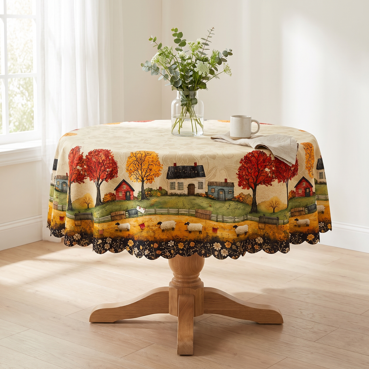 Linnea's Handwoven Tablecloth