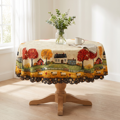 Linnea's Handwoven Tablecloth