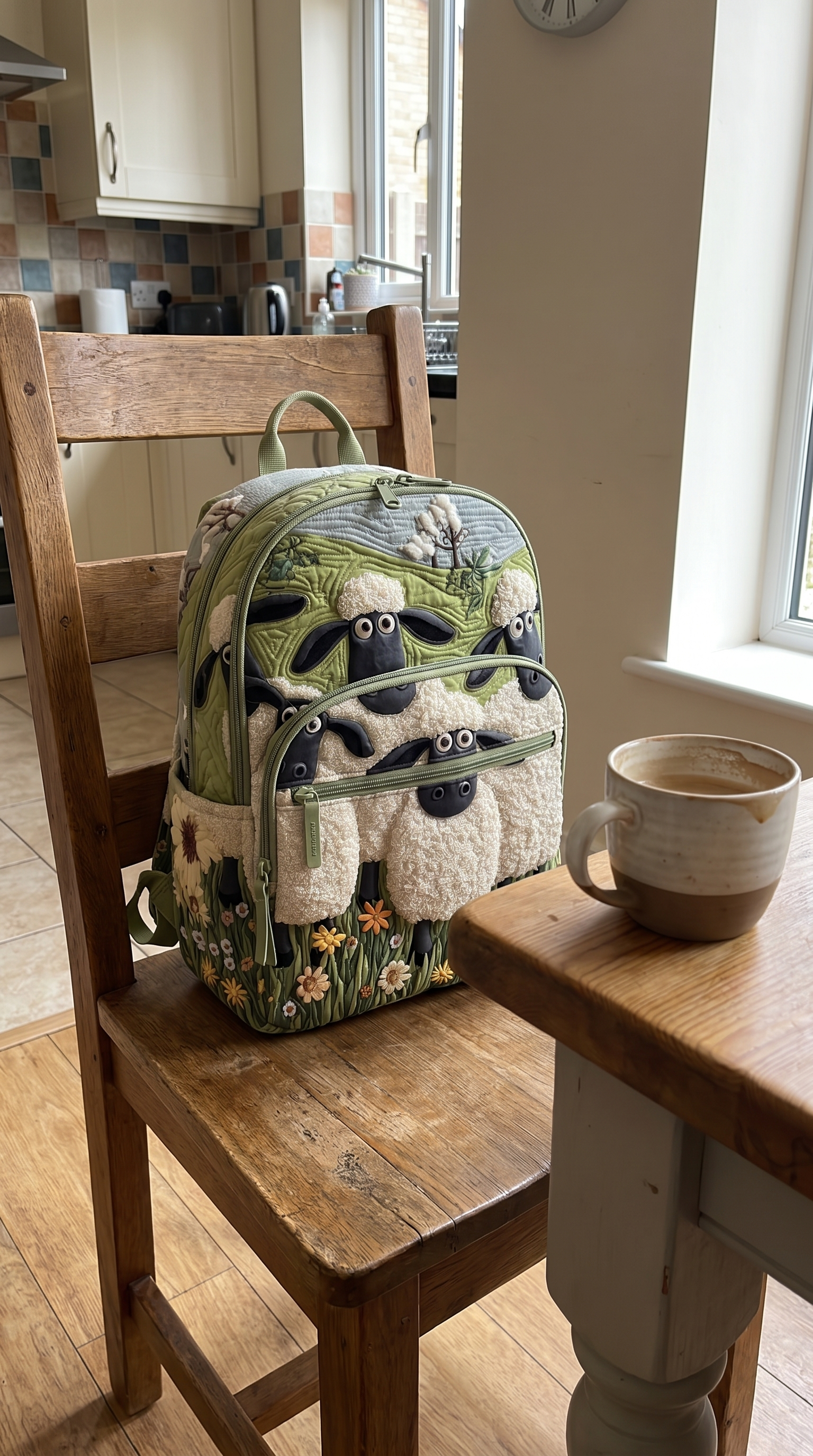 UGC review sheep backpack kitchen