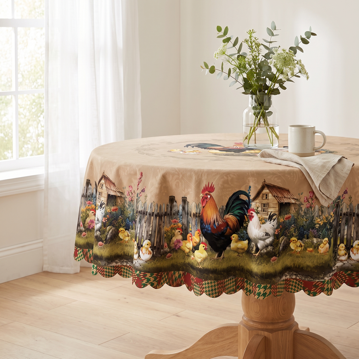 Linnea's Handwoven Tablecloth