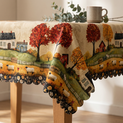 Linnea's Handwoven Tablecloth