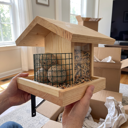 Freshly unboxed - held in both hands at home