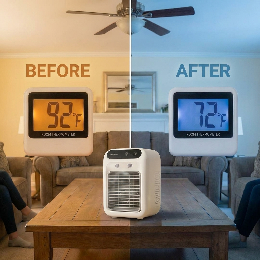 CubeChill™ - Mini AC For Affordable Cooling