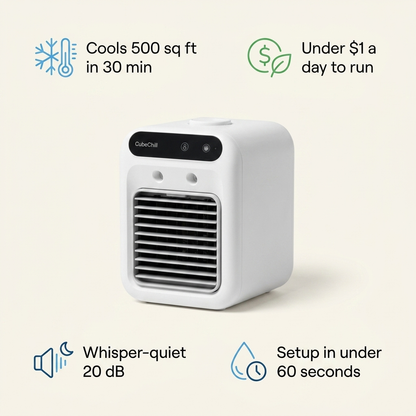 CubeChill™ - Mini AC For Affordable Cooling