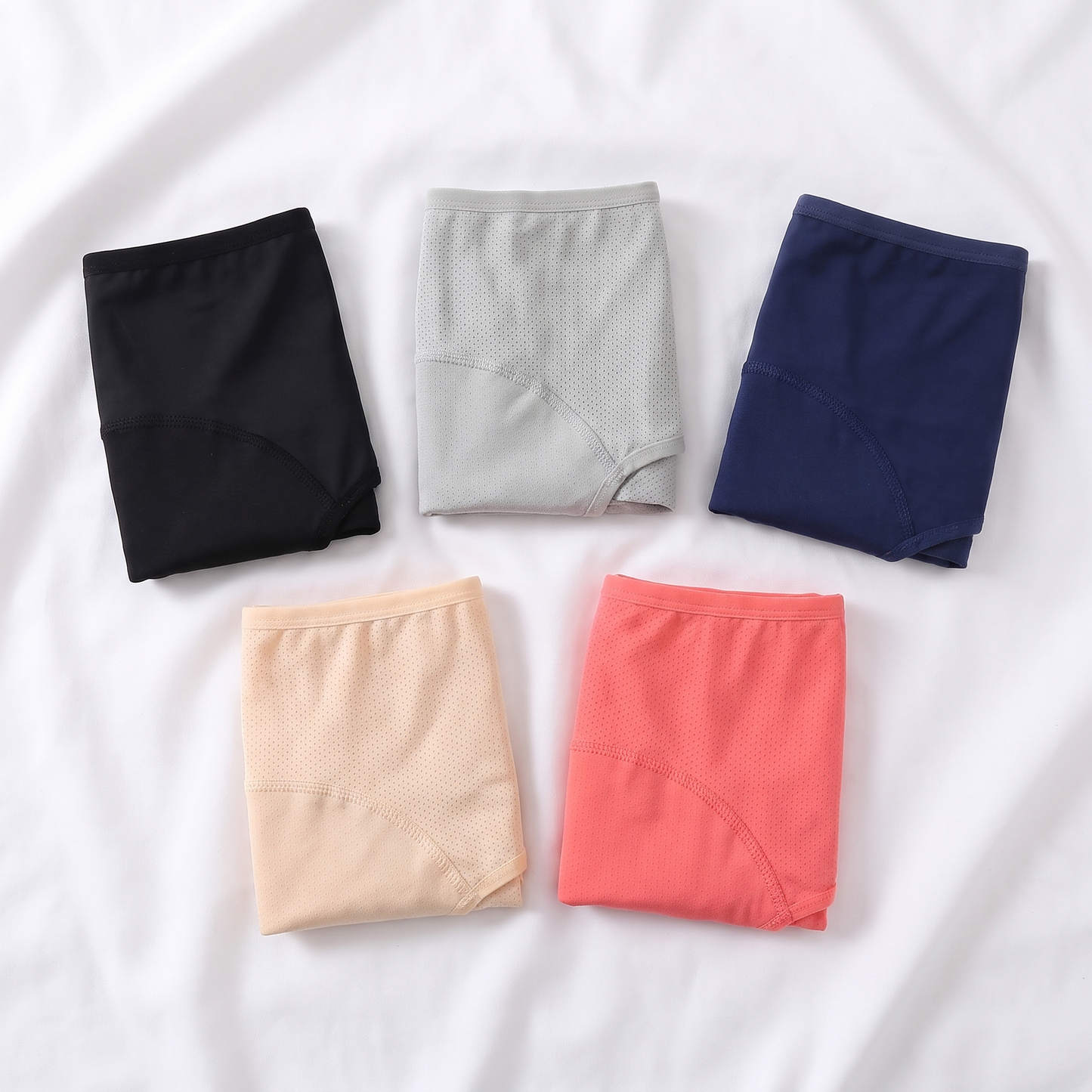 SilkGuard 5-pack in neutral colors