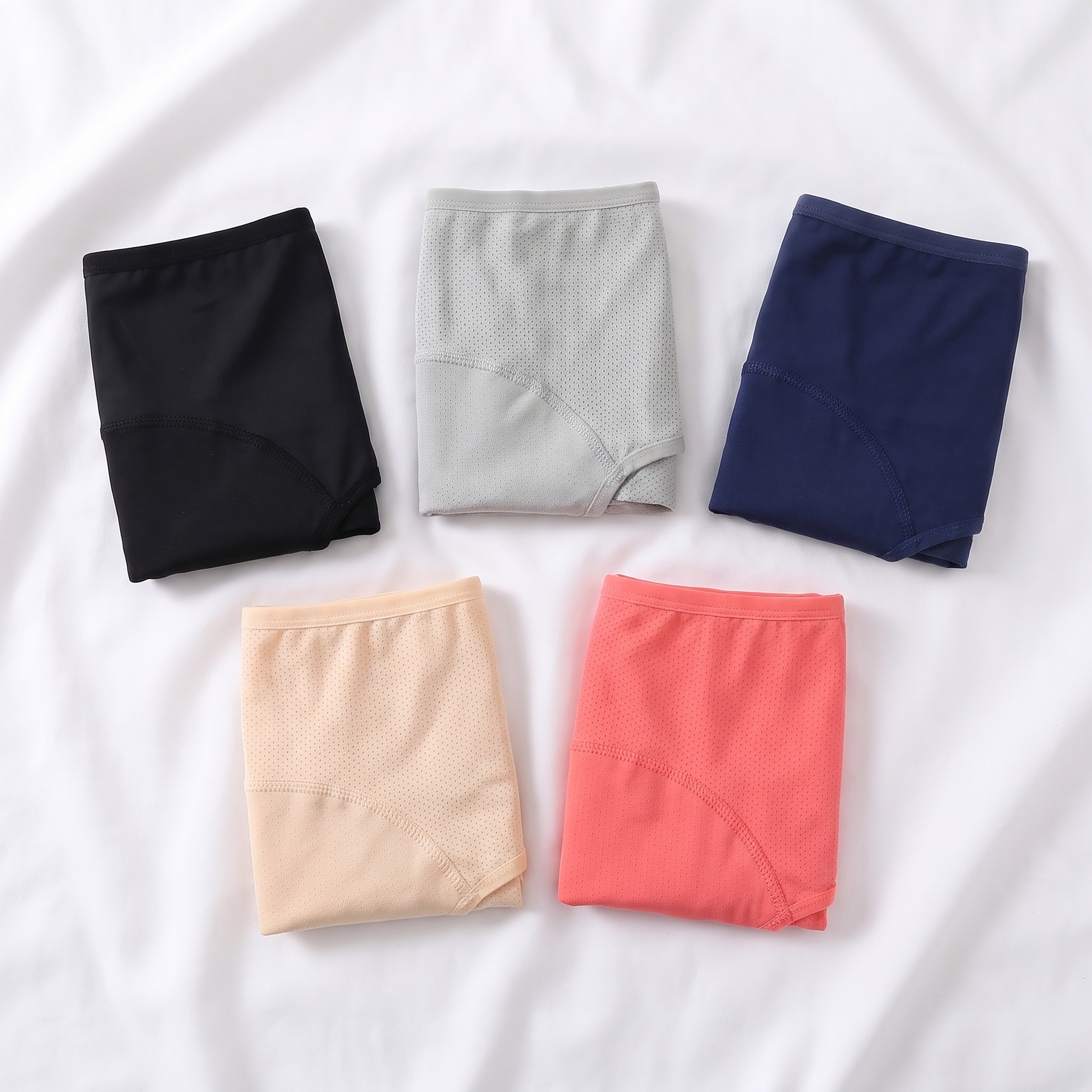 SilkGuard 5-pack in neutral colors