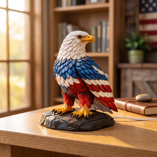 Brenda's Handpainted Patriotic Eagle