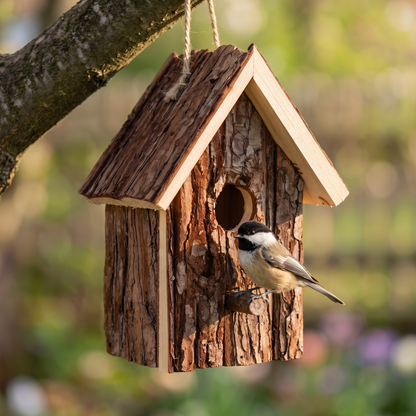 Ray's Handmade Tree Bark Bird House