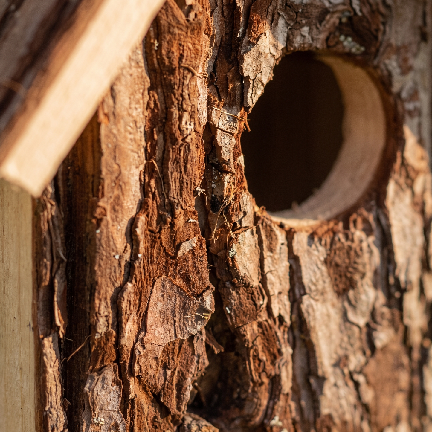 Ray's Handmade Tree Bark Bird House