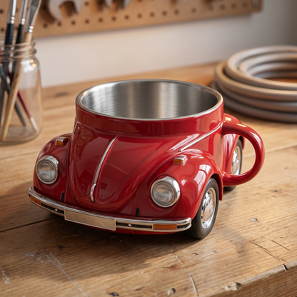 Hank's Handpainted Car Mugs