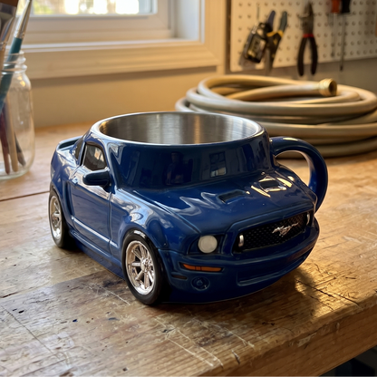 Hank's Handpainted Car Mugs