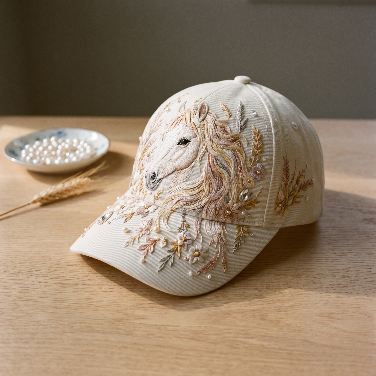 Della's Hand-Embroidered Hats