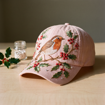 Della's Hand-Embroidered Hats