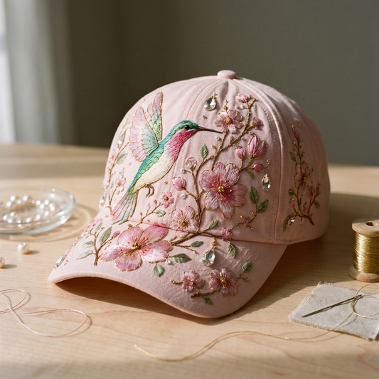 Della's Hand-Embroidered Hats