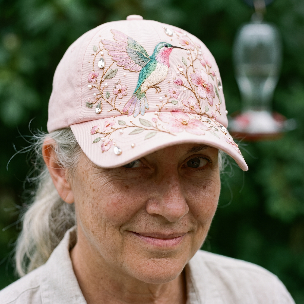 Della's Hand-Embroidered Hats