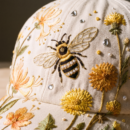 Della's Hand-Embroidered Hats