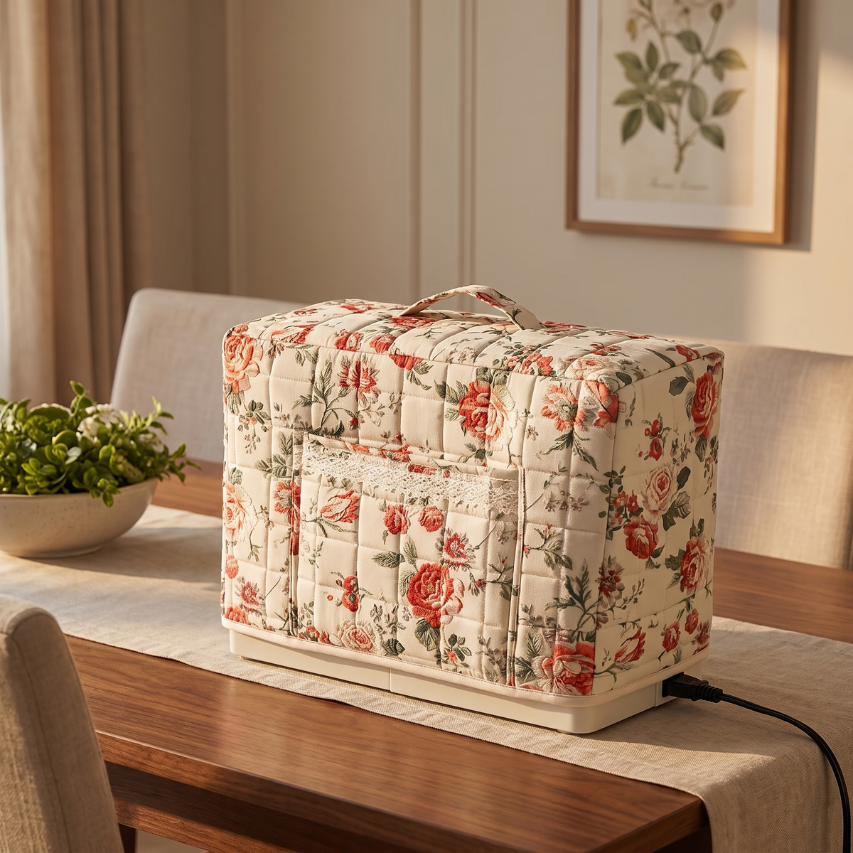 Nancy's Handquilted Sewing Machine Cover