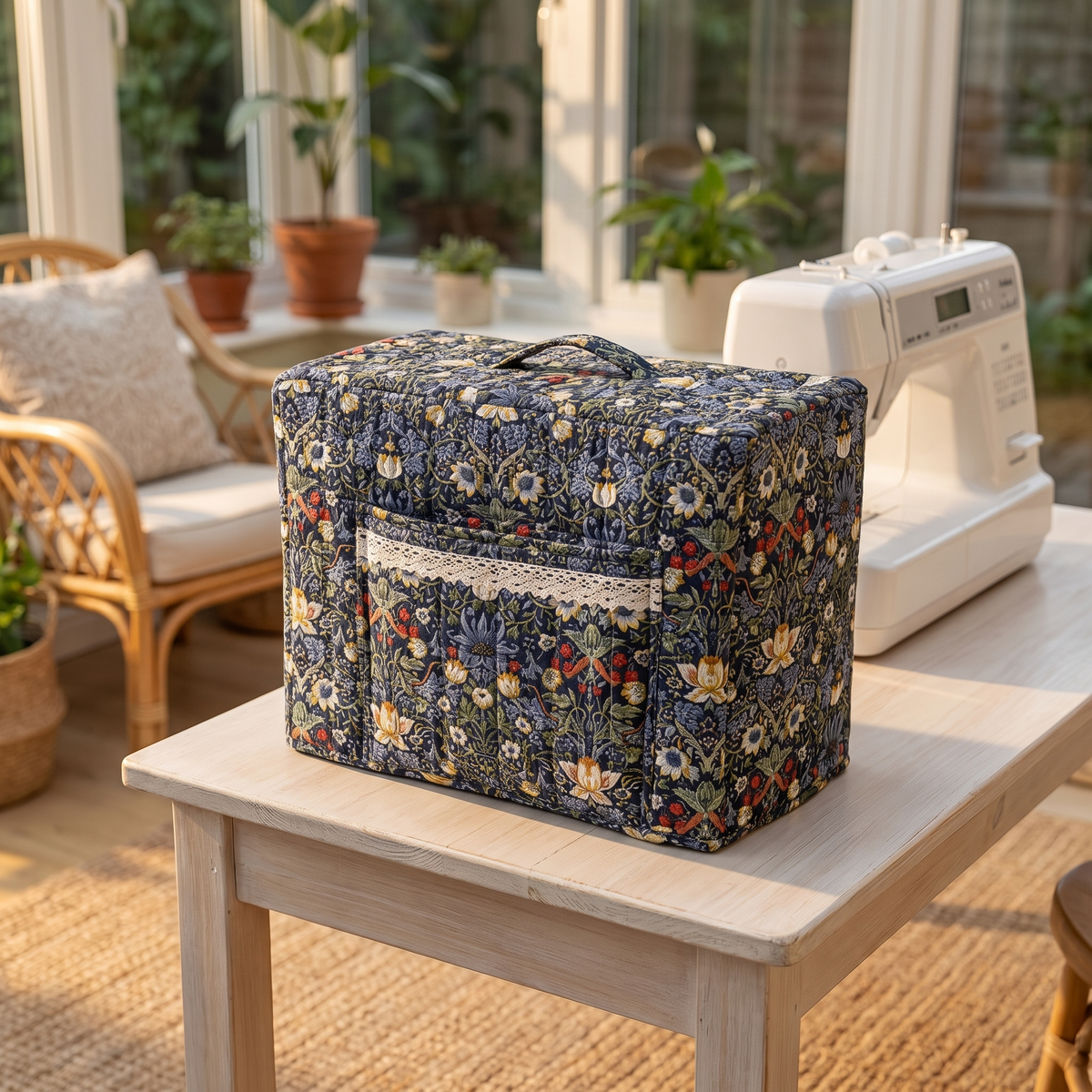 Nancy's Handquilted Sewing Machine Cover