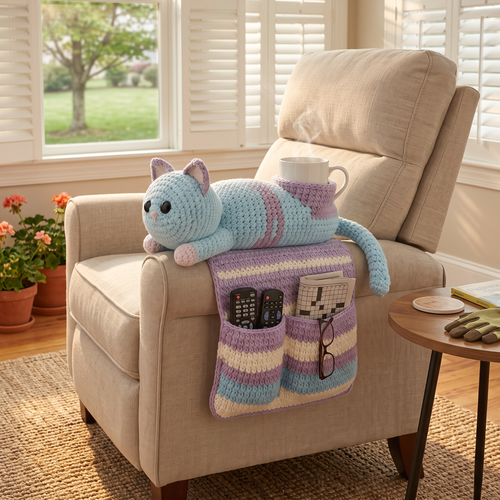 Bernice's Handmade Armrest Organizer