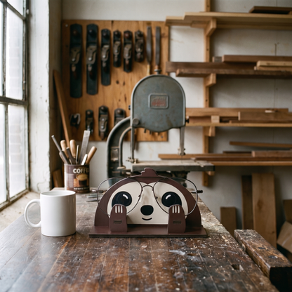 Walter's Wooden Eyeglass Holder