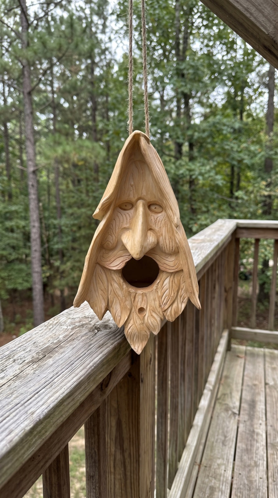 Customer photo - birdhouse on porch